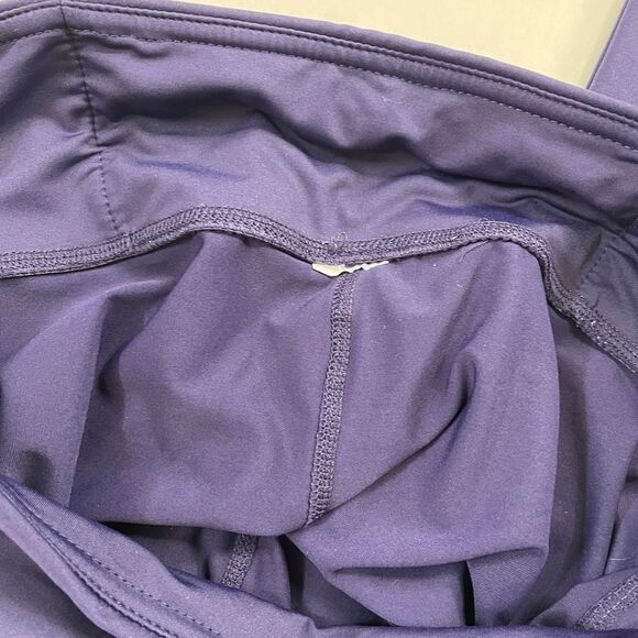 Fabletics Gia Powerlite Hold Blue Crop Leggings Size - Picture 7 of 10